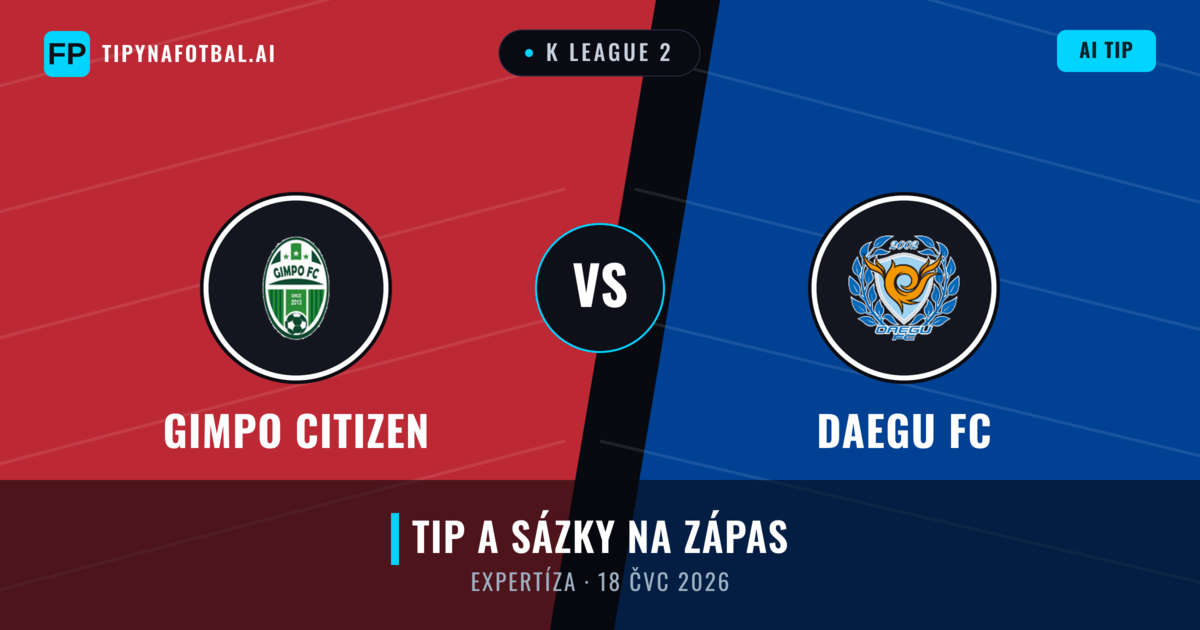 Gimpo Citizen vs Daegu FC — předpověď a náhled zápasu