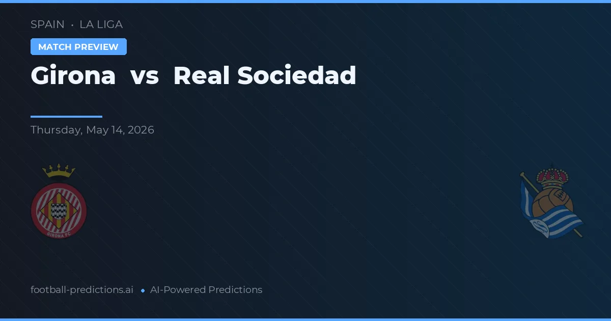 Girona vs Real Sociedad — předpověď a náhled zápasu