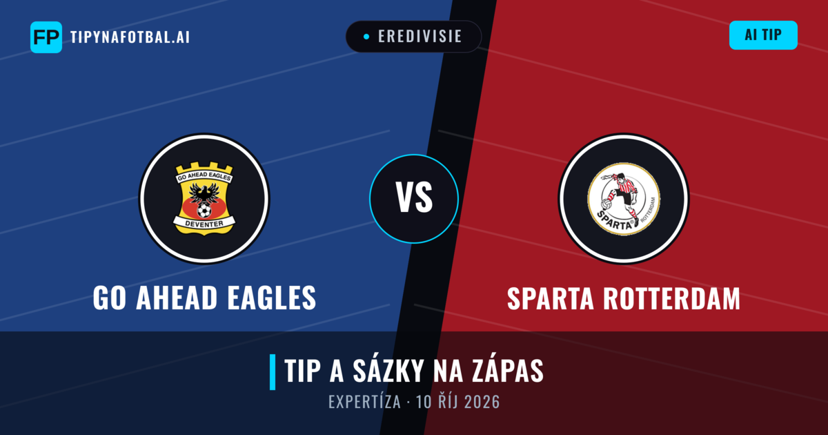 GO Ahead Eagles vs Sparta Rotterdam — předpověď a náhled zápasu