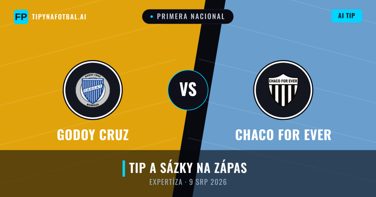 Godoy Cruz vs Chaco For Ever — předpověď a náhled zápasu