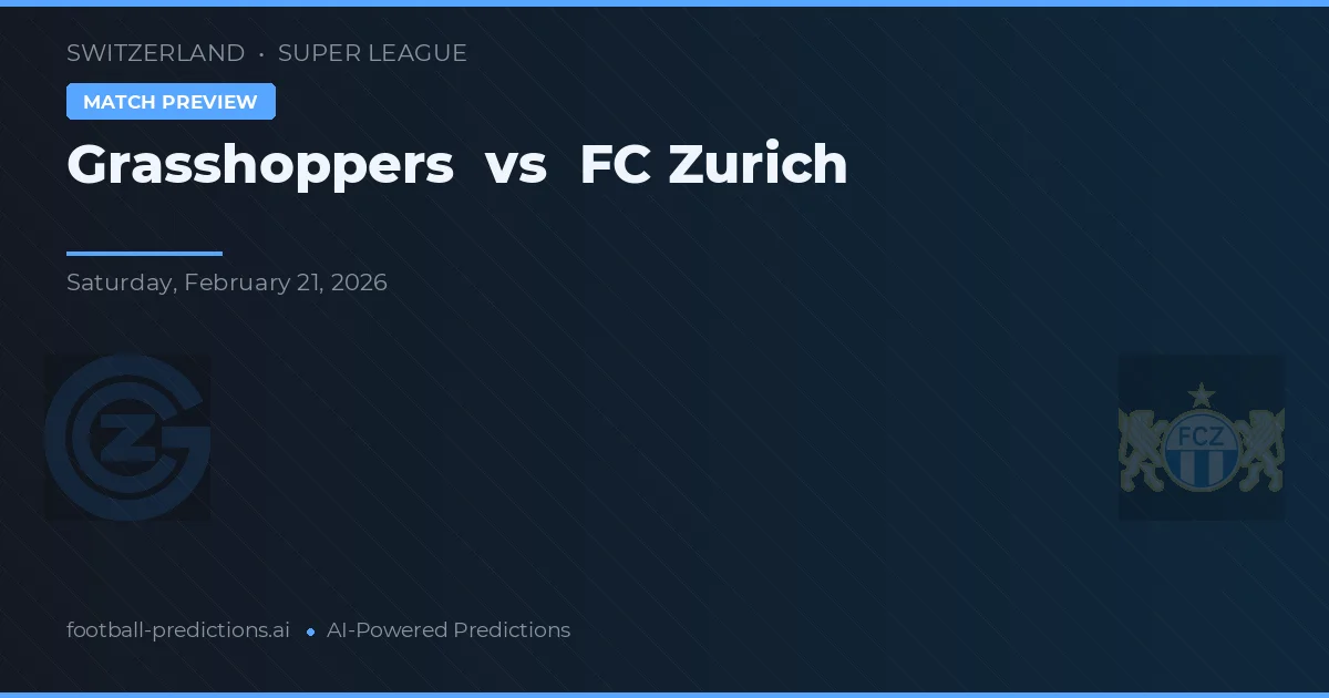 Grasshopper vs FC Zürich — předpověď a náhled zápasu