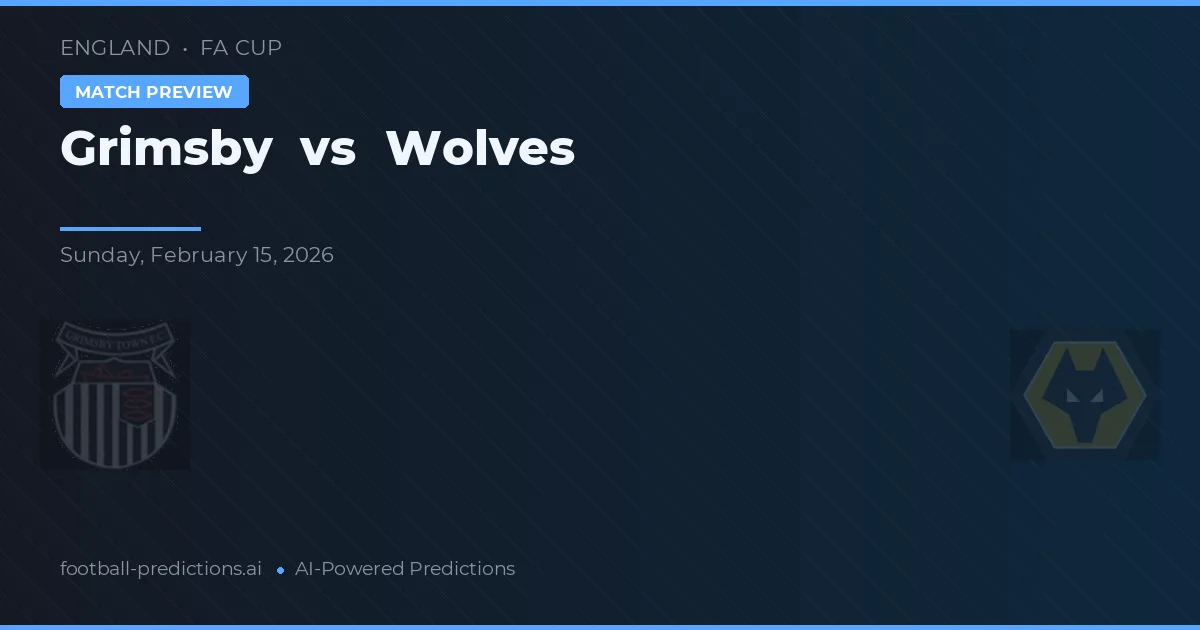 Grimsby vs Wolves — předpověď a náhled zápasu