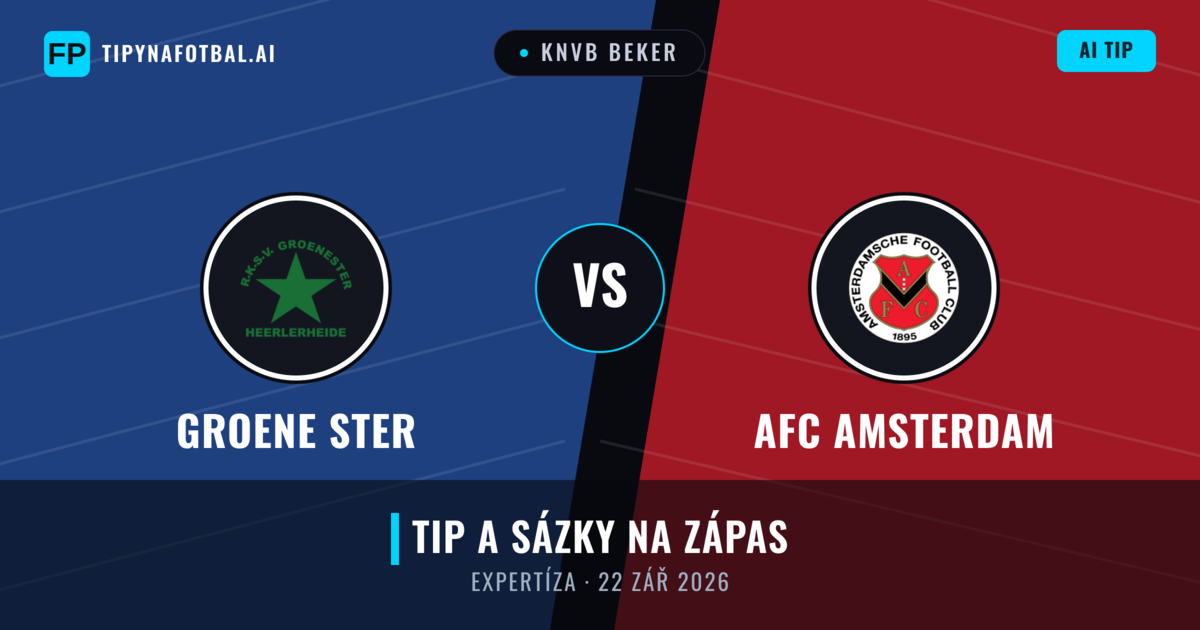 Groene Ster vs AFC Amsterdam — předpověď a náhled zápasu