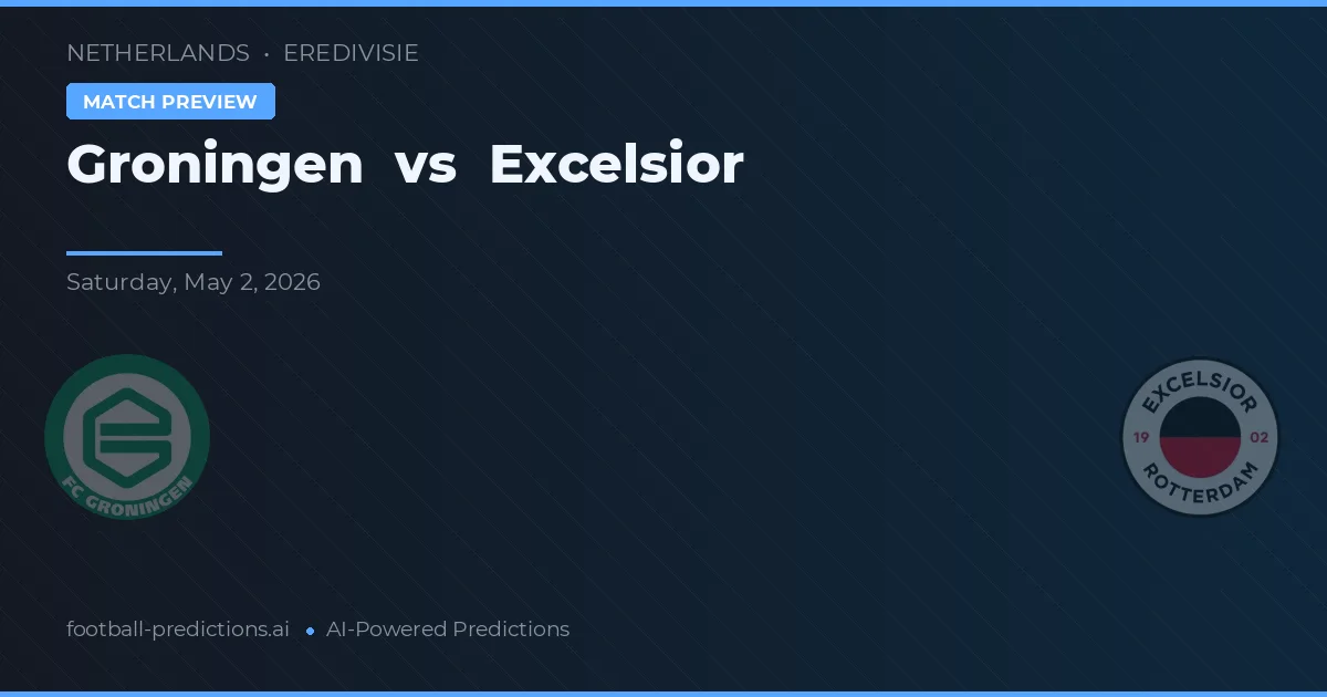 Groningen vs Excelsior preview