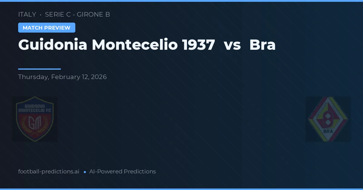 Guidonia Montecelio 1937 vs Břeclav — předpověď a náhled zápasu