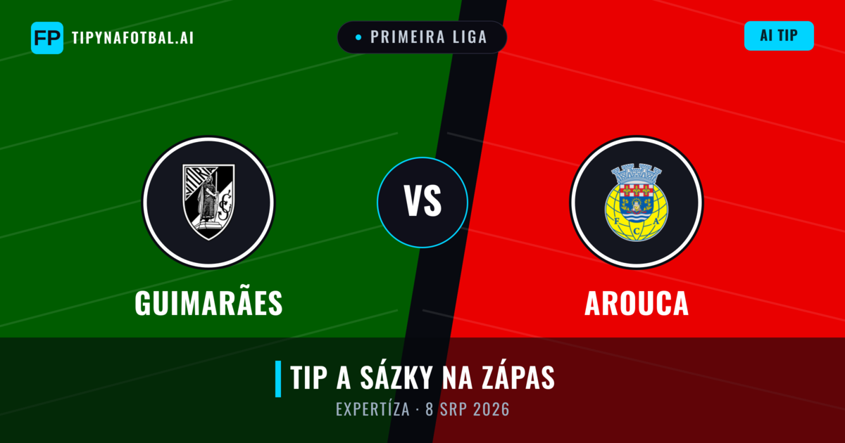 Guimarães vs Arouca — předpověď a náhled zápasu