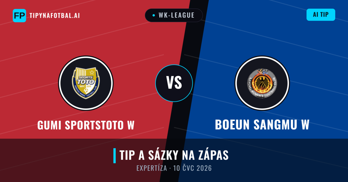 Gumi Sportstoto W vs Boeun Sangmu W — předpověď a náhled zápasu
