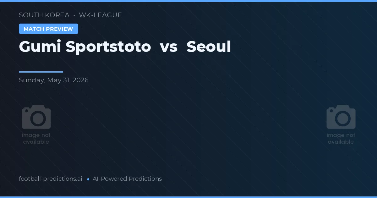 Gumi Sportstoto W vs Soul — předpověď a náhled zápasu