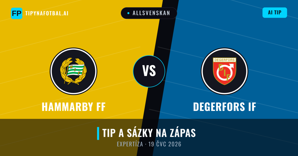 Hammarby FF vs Degerfors IF — předpověď a náhled zápasu