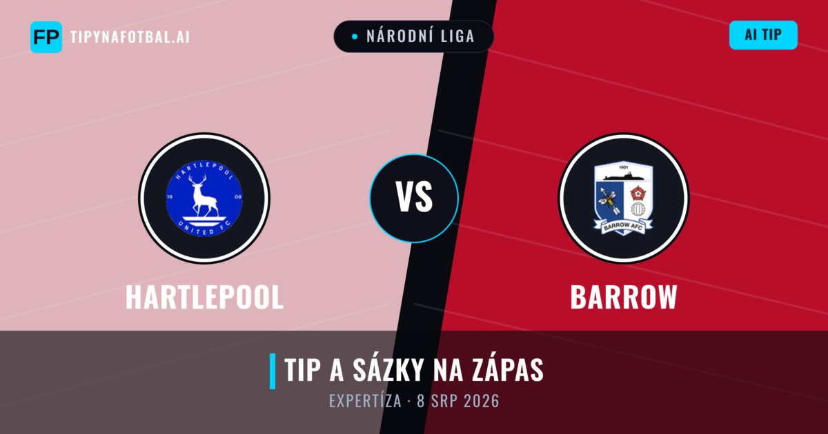 Hartlepool vs Barrow — předpověď a náhled zápasu