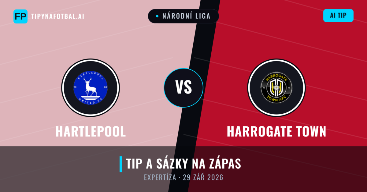 Hartlepool vs Harrogate Town — předpověď a náhled zápasu