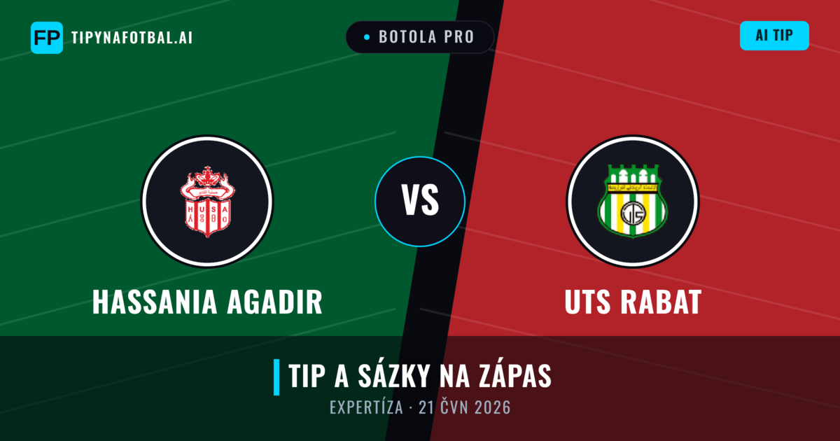 Hassania Agadir vs UTS Rabat — předpověď a náhled zápasu
