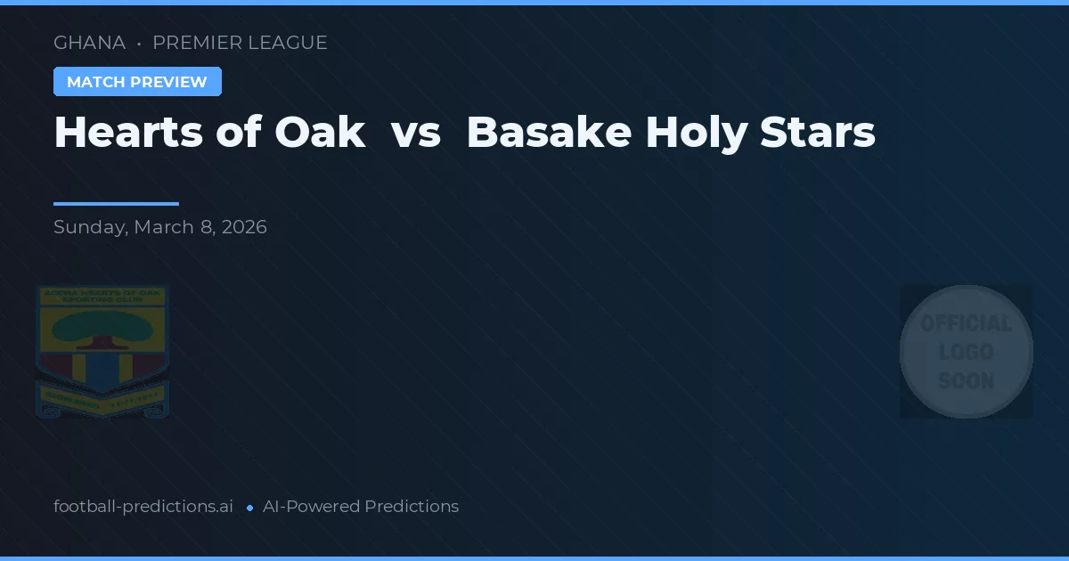 Hearts of Oak vs Basake Holy Stars — předpověď a náhled zápasu