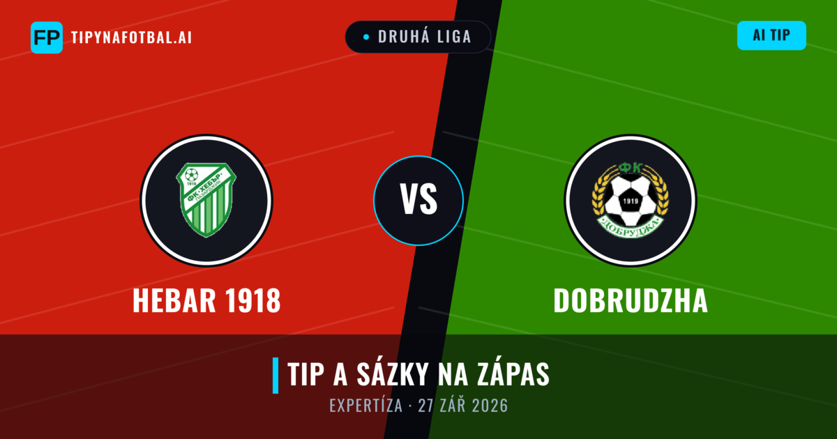 Hebar 1918 vs Dobrudzha — předpověď a náhled zápasu