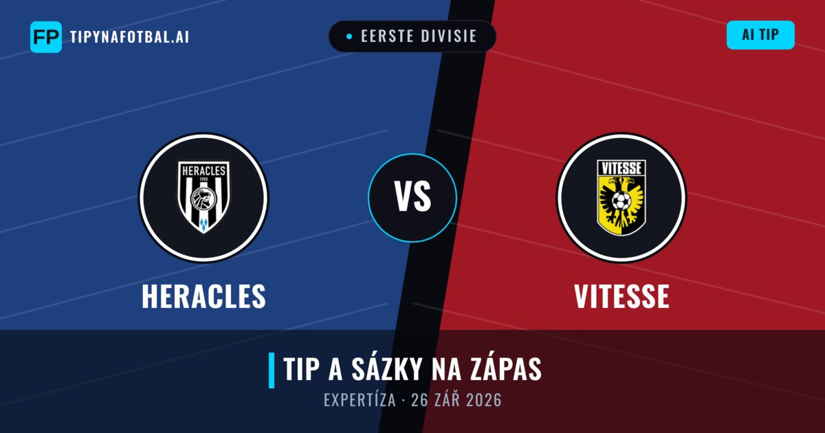 Heracles vs Vitesse — předpověď a náhled zápasu