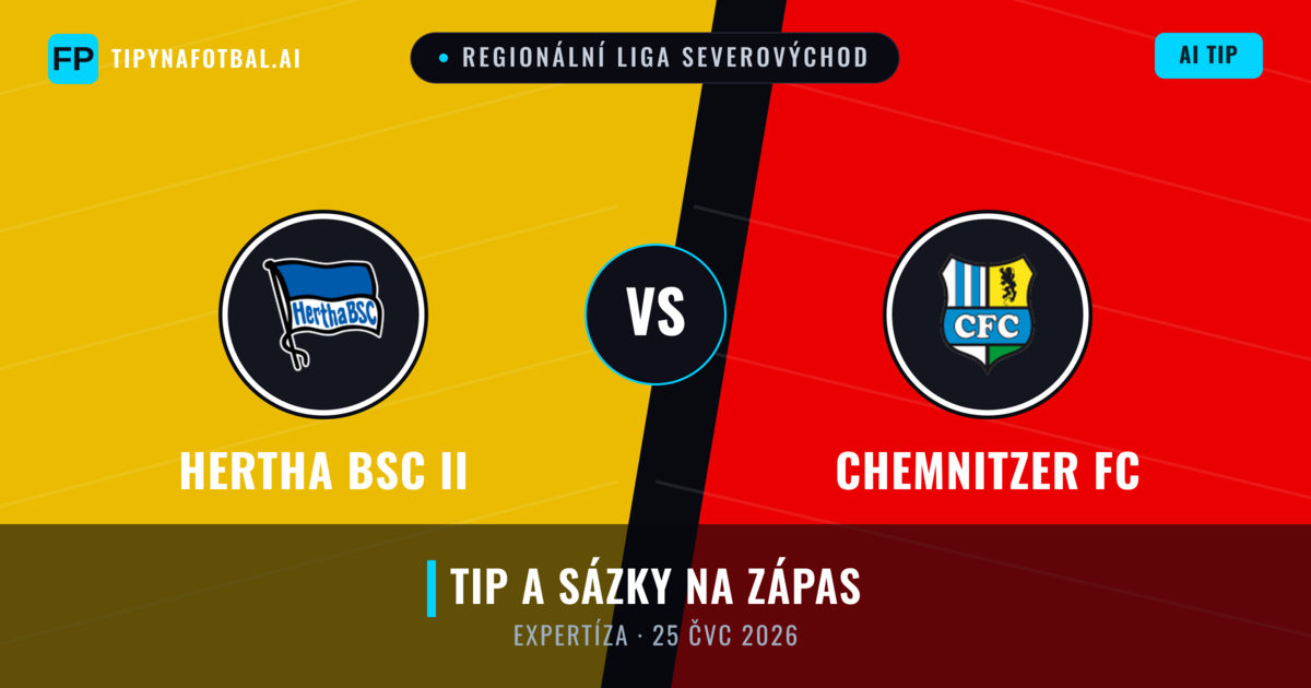 Hertha BSC II vs Chemnitzer FC — předpověď a náhled zápasu