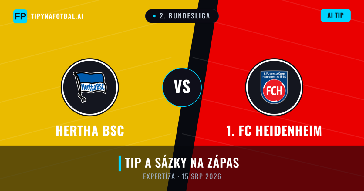 Hertha BSC vs 1. FC Heidenheim — předpověď a náhled zápasu