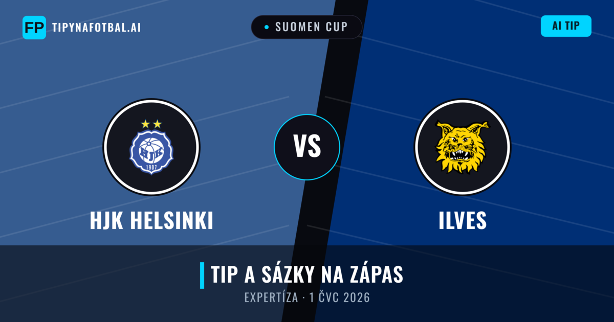 HJK Helsinki vs Ilves — předpověď a náhled zápasu