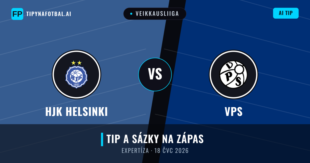 HJK Helsinki vs VPS — předpověď a náhled zápasu