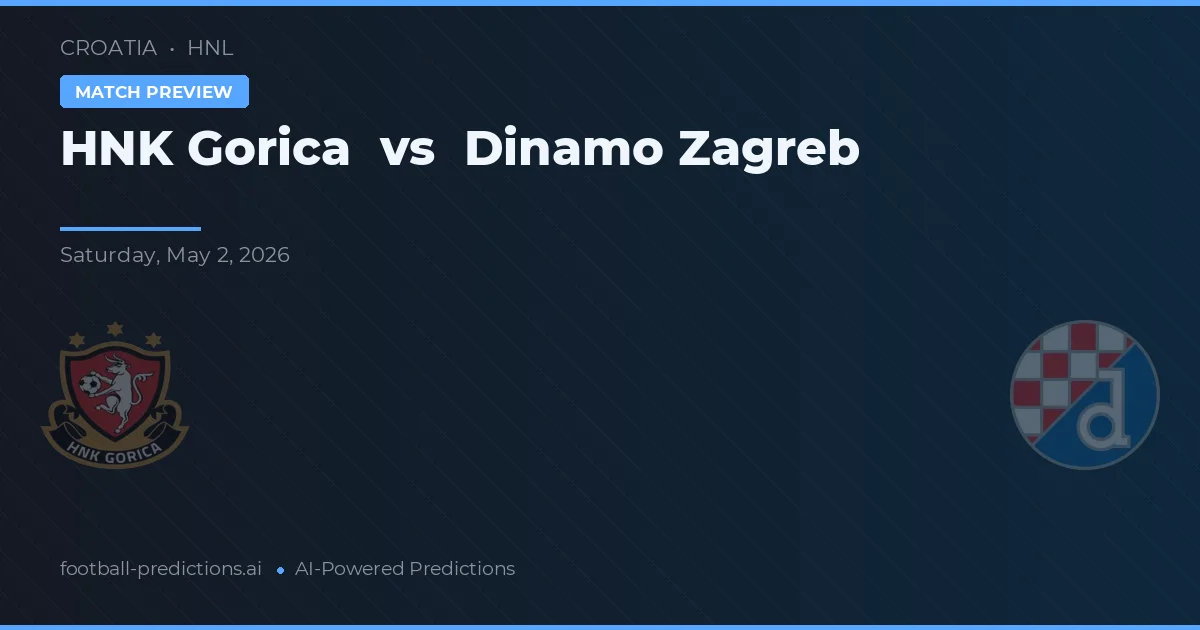 HNK Gorica vs Dinamo Záhřeb preview
