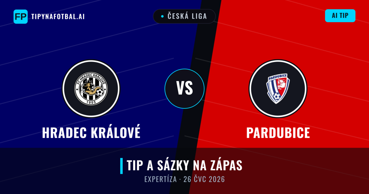 Hradec Králové vs Pardubice — předpověď a náhled zápasu