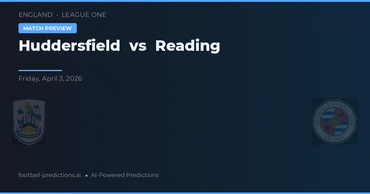 Huddersfield vs Reading — předpověď a náhled zápasu