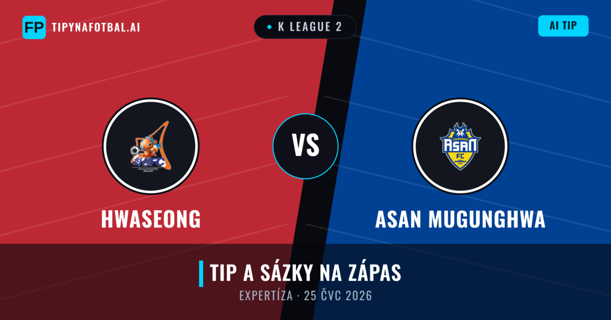 Hwaseong vs Asan Mugunghwa — předpověď a náhled zápasu