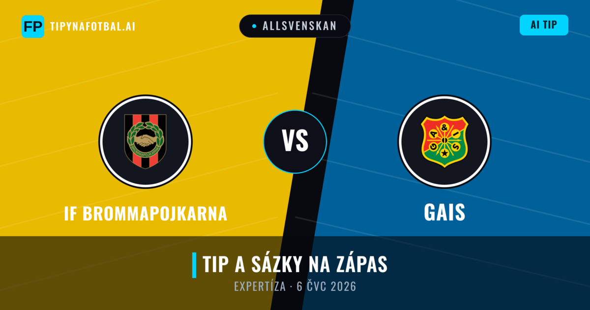 IF Brommapojkarna vs Gais — předpověď a náhled zápasu