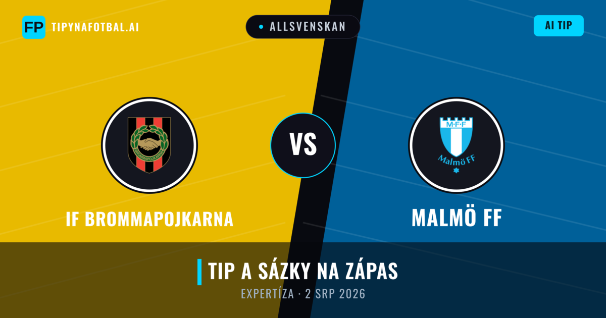 IF Brommapojkarna vs Malmö FF — předpověď a náhled zápasu