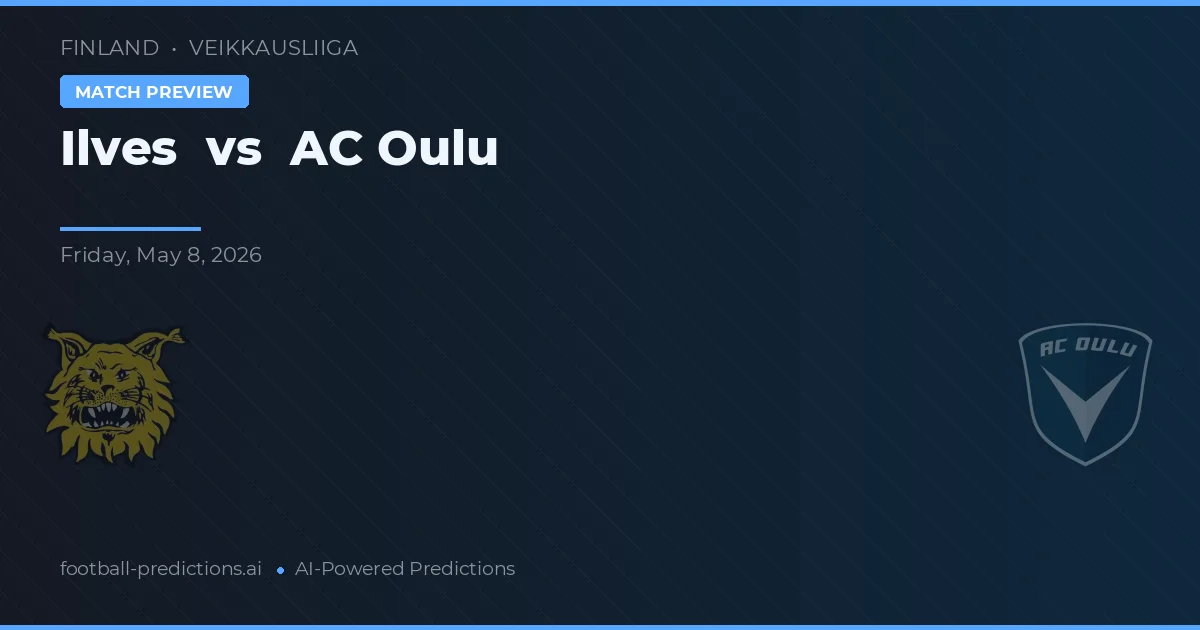 Ilves vs AC Oulu — předpověď a náhled zápasu