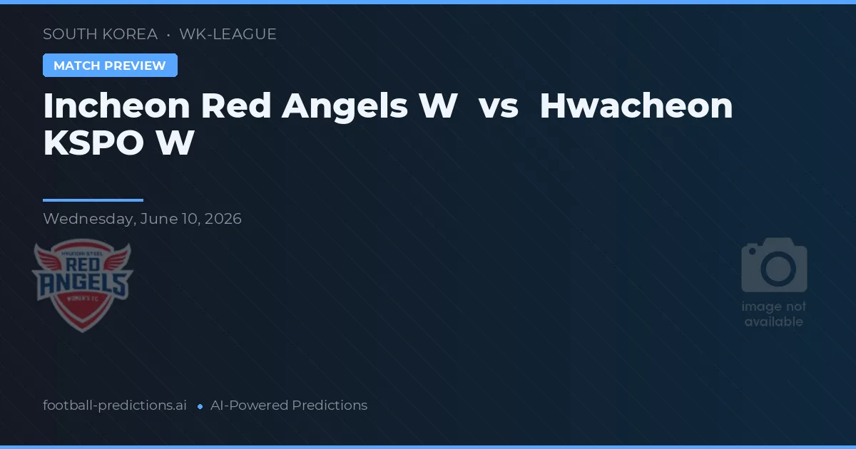 Hwacheon KSPO W vs Incheon Red Angels W — předpověď a náhled zápasu