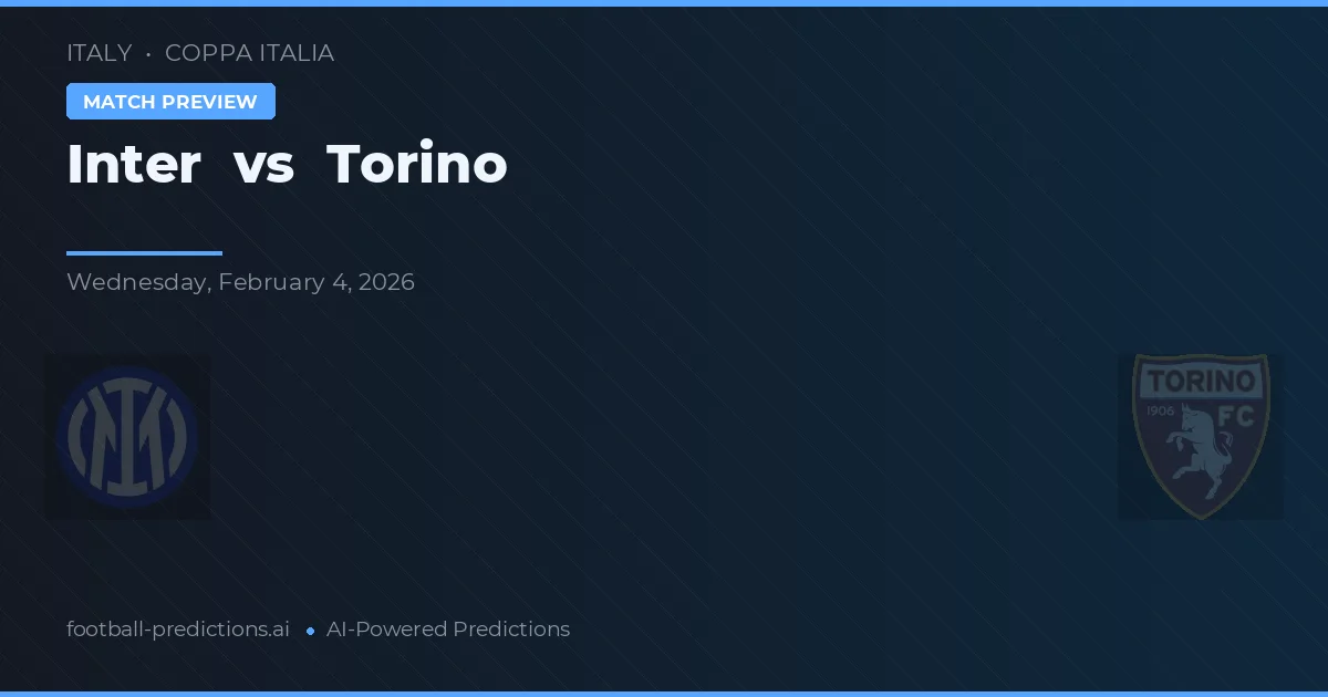 Inter vs Turín — předpověď a náhled zápasu