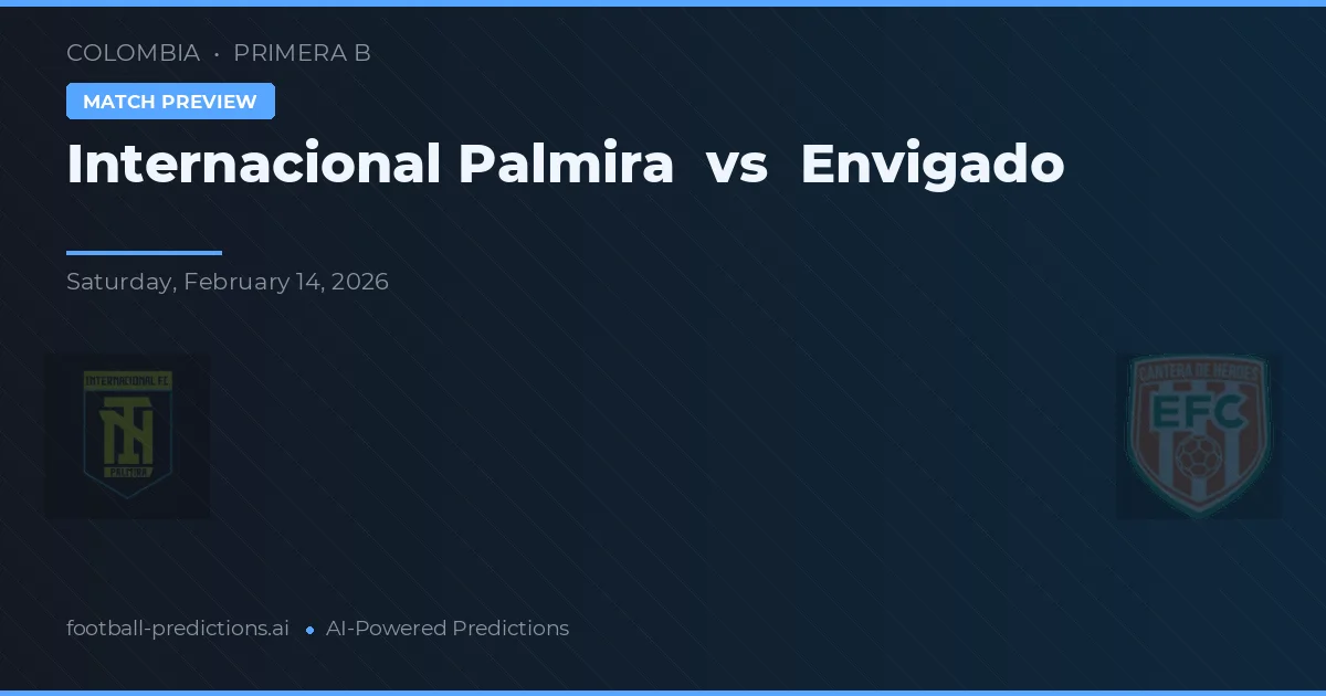 Internacional Palmira vs Envigado — předpověď a náhled zápasu