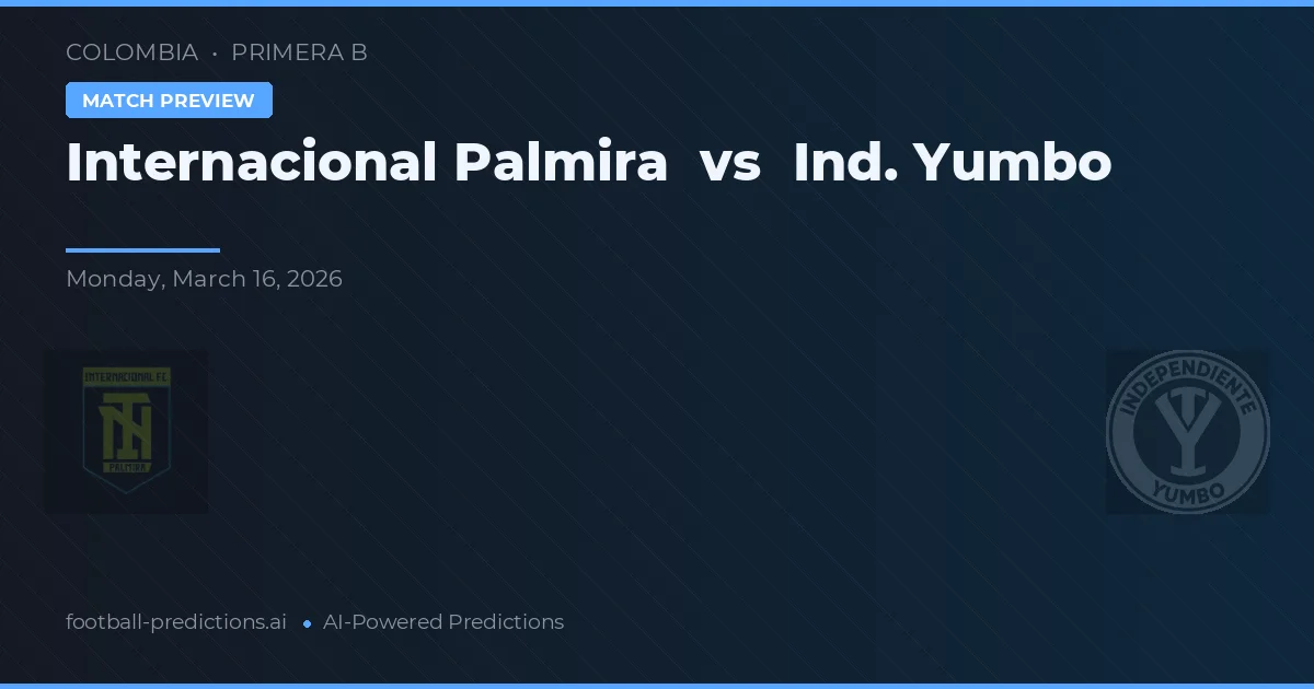 Internacional Palmira vs Ind. Yumbo — předpověď a náhled zápasu