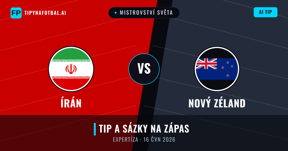 Írán vs Nový Zéland — předpověď a náhled zápasu