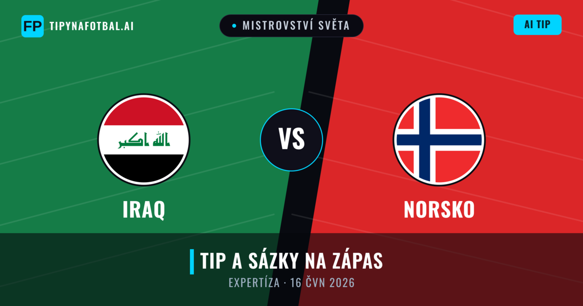 Iraq vs Norsko — předpověď a náhled zápasu