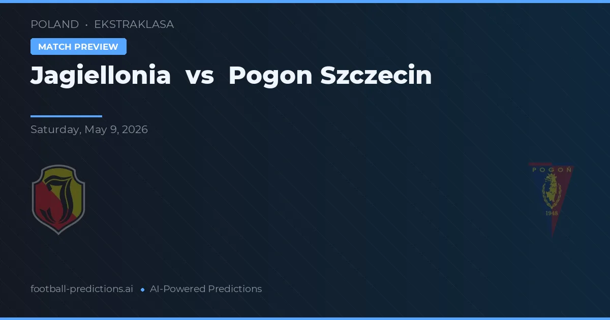 Jagiellonia vs Pogoń Szczecin — předpověď a náhled zápasu