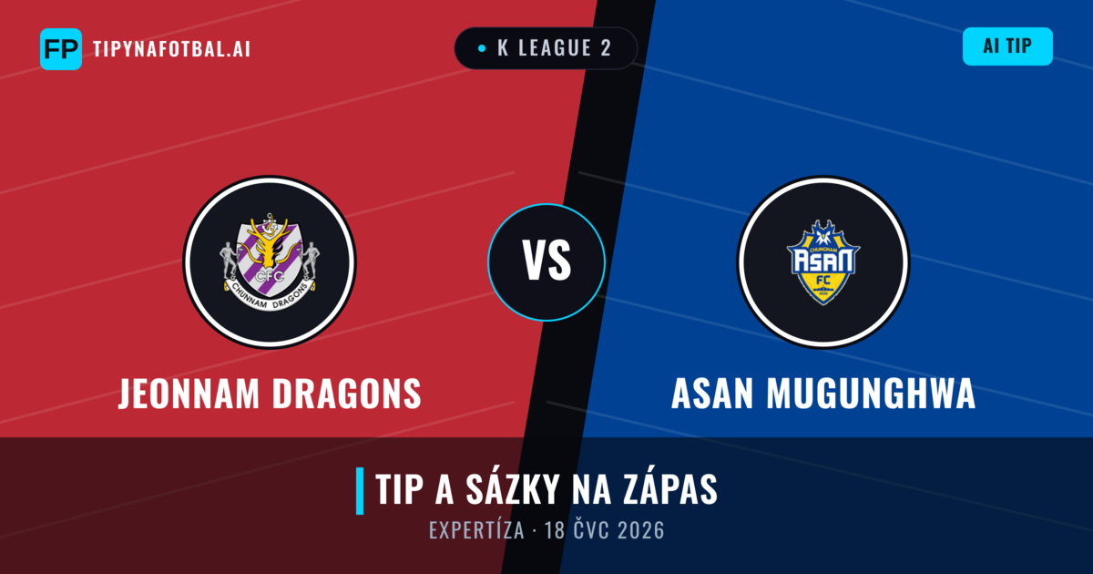 Jeonnam Dragons vs Asan Mugunghwa — předpověď a náhled zápasu