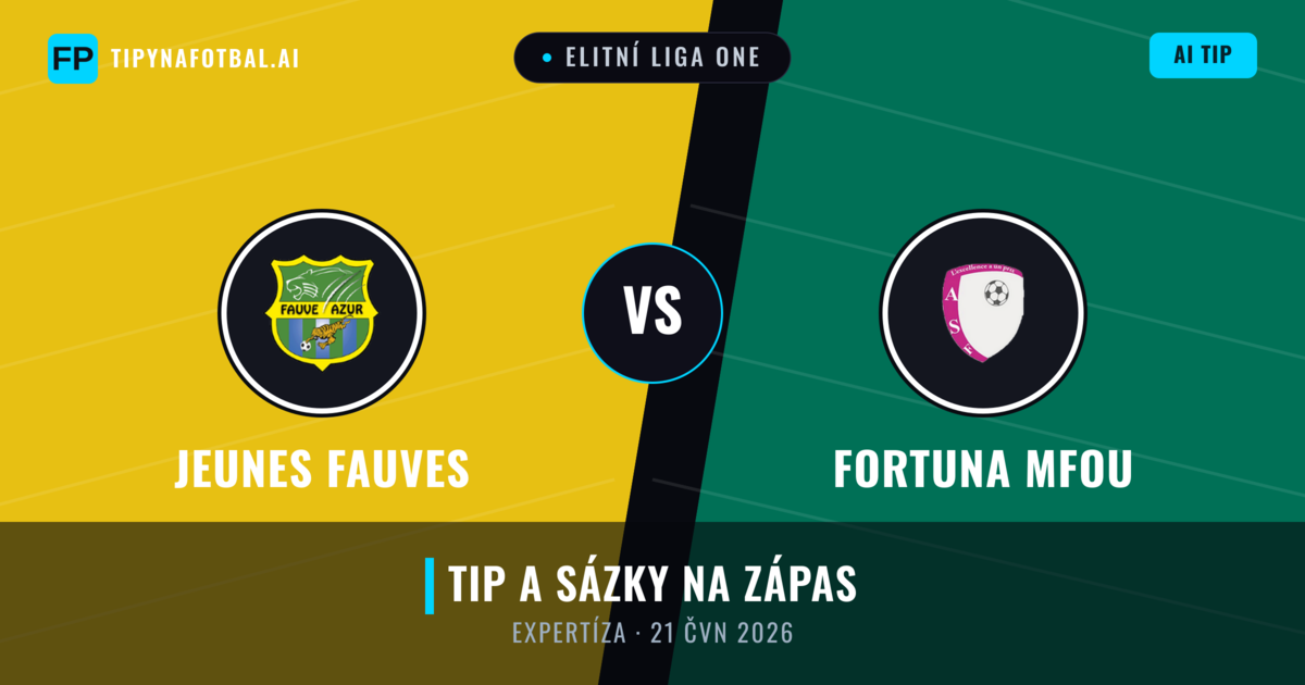 Jeunes Fauves vs Fortuna Mfou — předpověď a náhled zápasu
