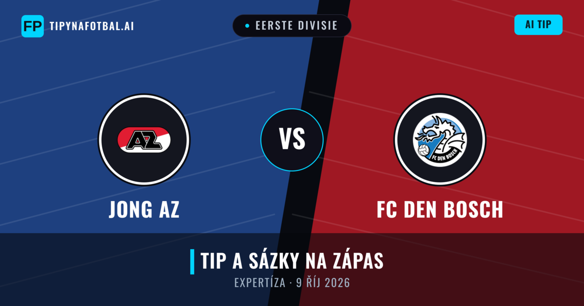 Jong AZ vs FC Den Bosch — předpověď a náhled zápasu