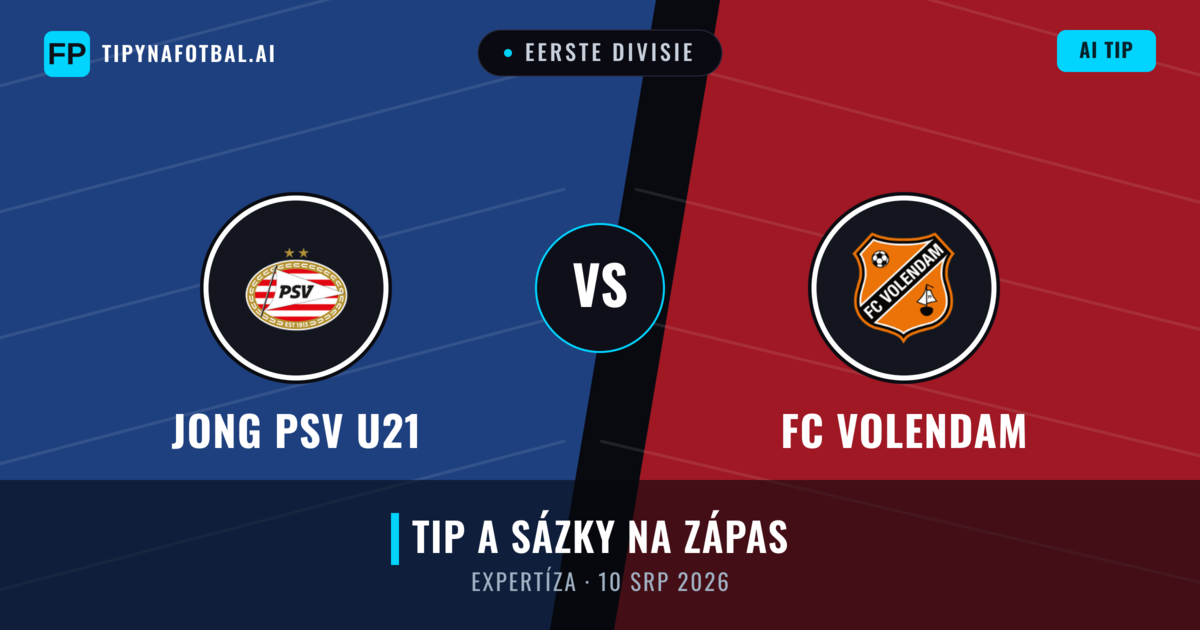Jong PSV U21 vs FC Volendam — předpověď a náhled zápasu