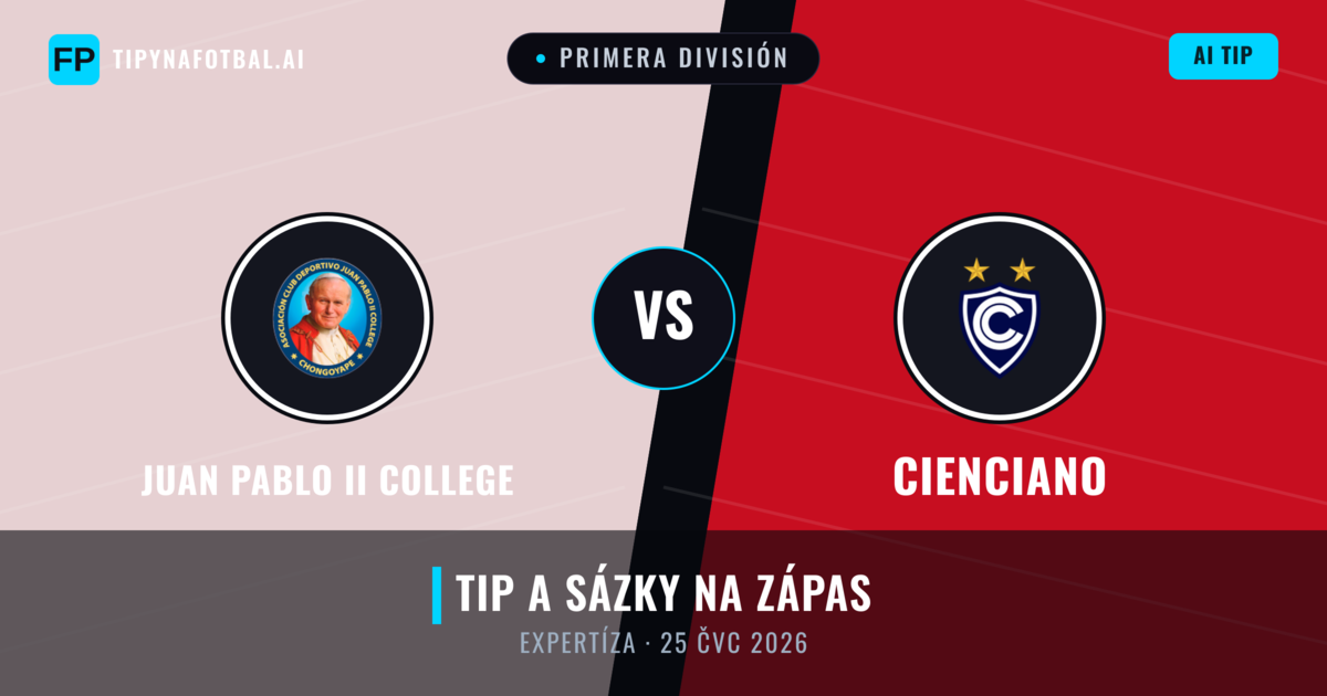 Juan Pablo II College vs Cienciano — předpověď a náhled zápasu