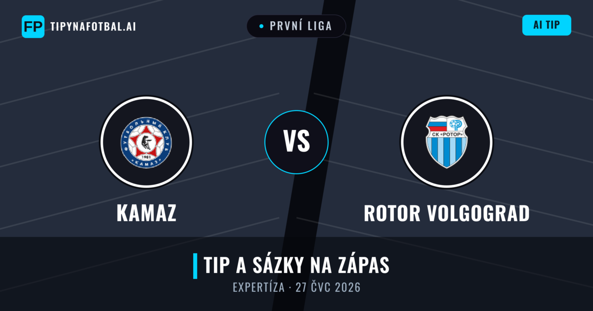 KAMAZ vs Rotor Volgograd — předpověď a náhled zápasu