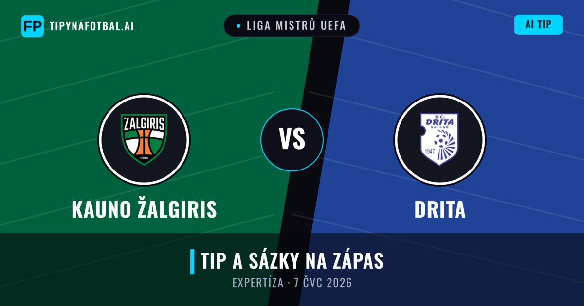 Kauno Žalgiris vs Drita — předpověď a náhled zápasu