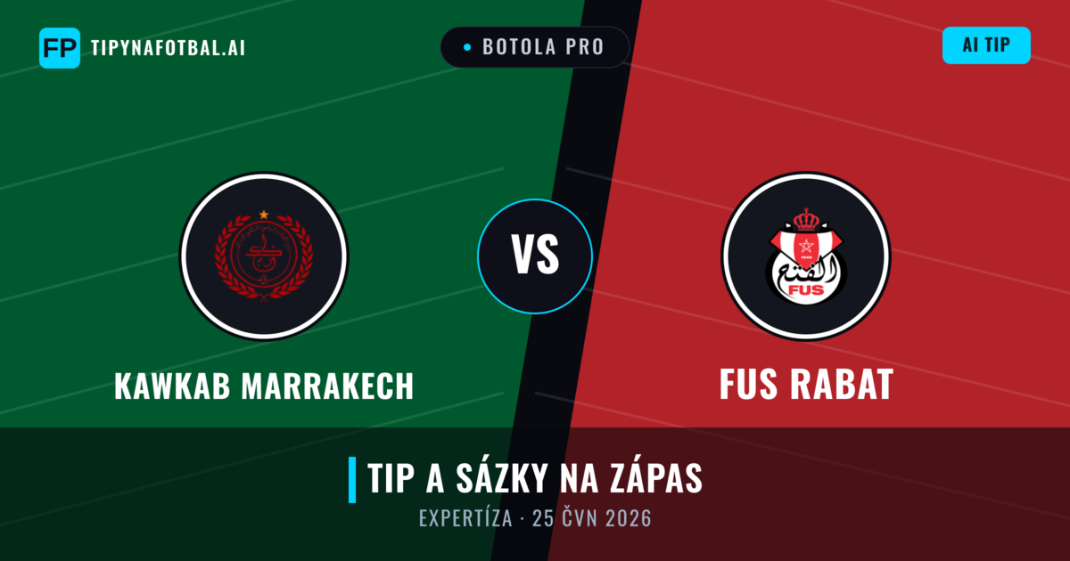 Kawkab Marrakech vs FUS Rabat — předpověď a náhled zápasu