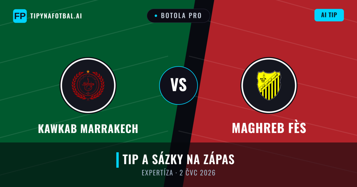 Kawkab Marrakech vs Maghreb Fès — předpověď a náhled zápasu