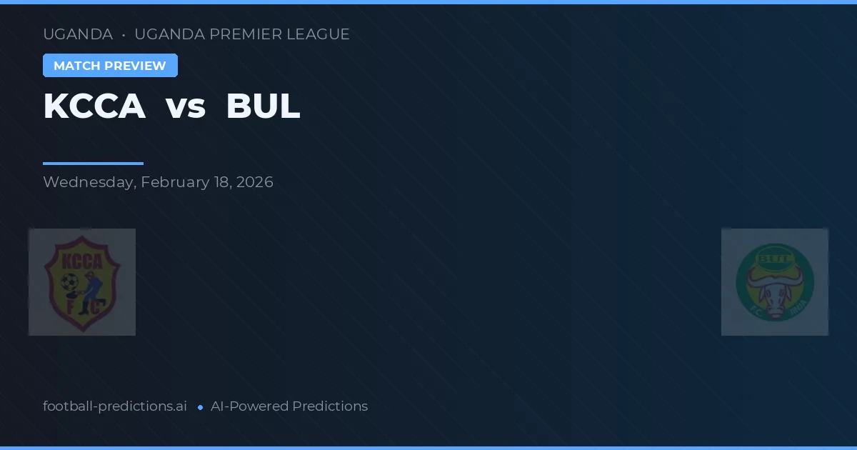 KCCA vs BUL — předpověď a náhled zápasu