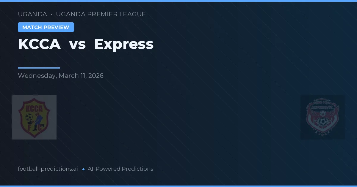 KCCA vs Express — předpověď a náhled zápasu