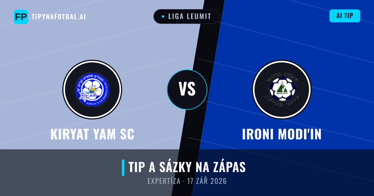Kiryat Yam SC vs Ironi Modi'in — předpověď a náhled zápasu