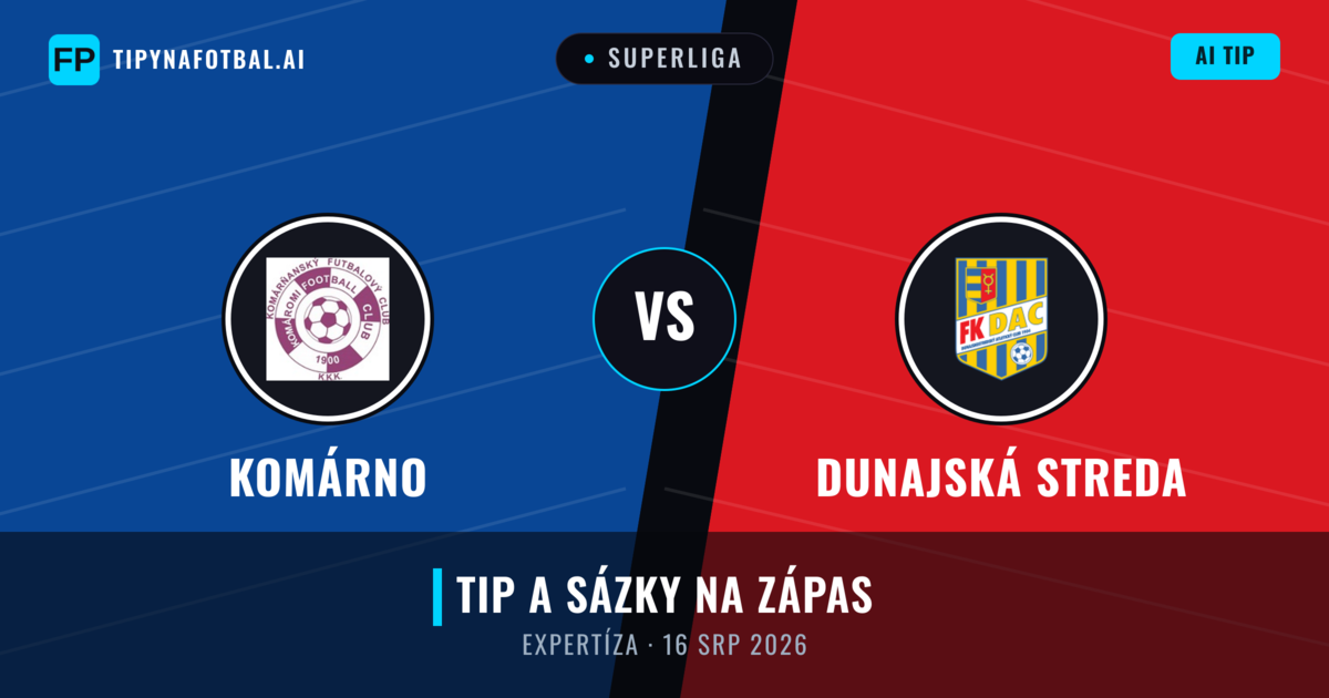 Komárno vs Dunajská Streda — předpověď a náhled zápasu